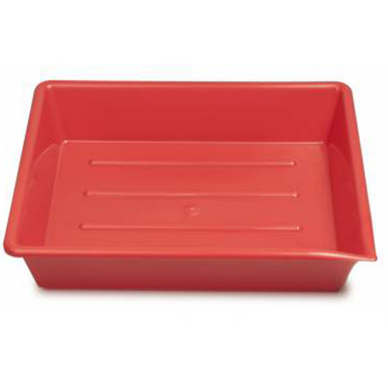 Kaiser Cuvette de laboratoire 13 x 18 cm, rouge