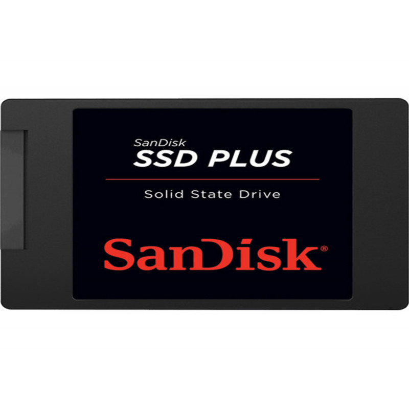 SanDisk Disque SSD plus 480Go SATA Rev3.0 (6Go/s) 520/350MB/s