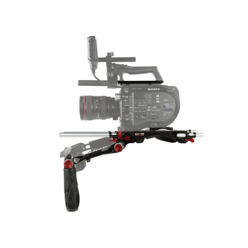 Shape Ensemble de baseplate et plaque supérieure pour Sony FS7M2