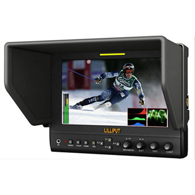 Lilliput 663/S2 Moniteur 7" 1280x800 - Entree/Sortie 3G-SDI