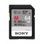 Sony SF-M64 Carte SDXC Pro 64Go UHS-II R277/ W150