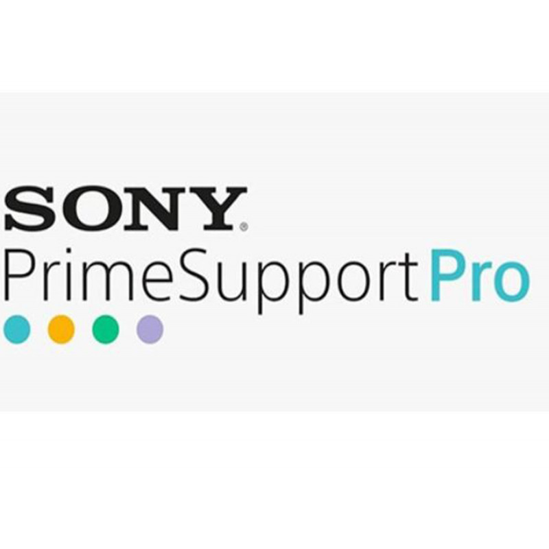 Sony Extension PrimeSupportPro d'un an. Caméscopes PXW-FS7.