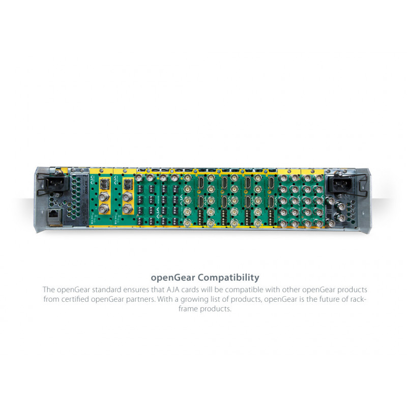 AJA OG-X-FR Rack Compatible OpenGear 2RU