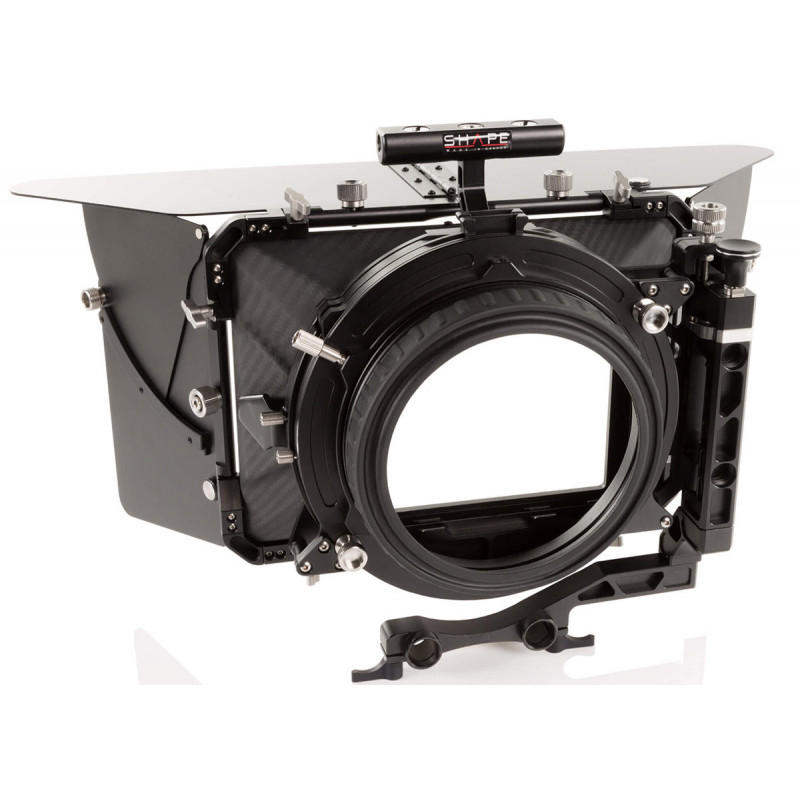 Shape Carbon fiber swing-away matte box and Studio rod mount