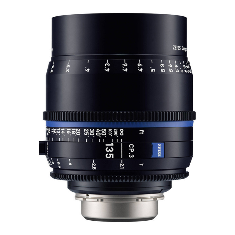 Zeiss CP.3 135mm T2.1 Compact Prime Monture PL (Impérial)