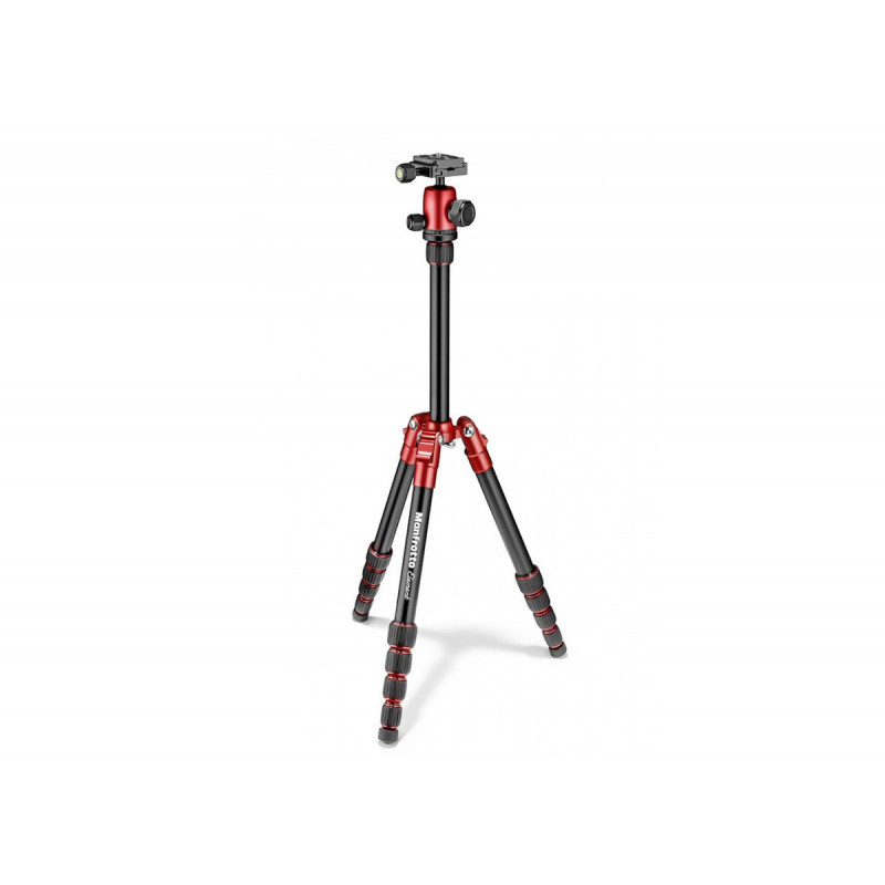 Manfrotto MKELES5RD-BH Petit Trépied Manfrotto Element Rouge