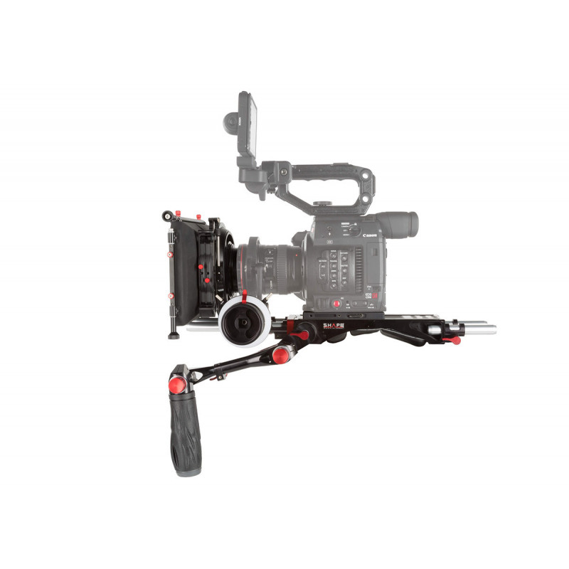 Shape Kit complet avec follow focus et matte box pour Canon C200