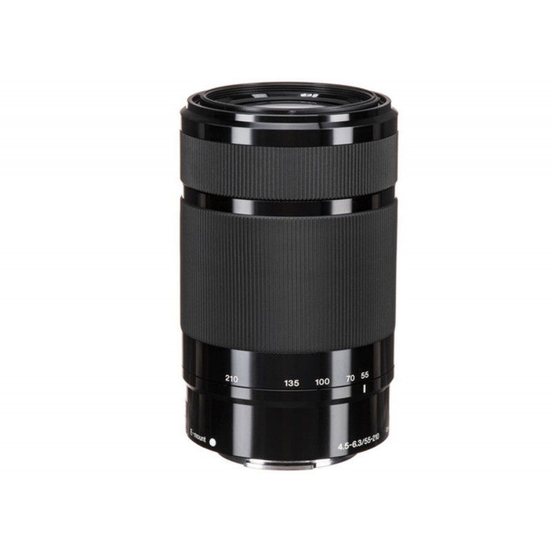 Sony Objectif pour Hybride SEL 55-210mm f4.5-6.3 OSS Noir