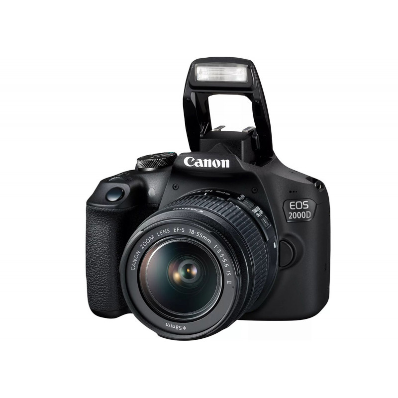 Canon EOS 2000D Reflex 24 Mpx + Objectif EF-S 18-55 IS II