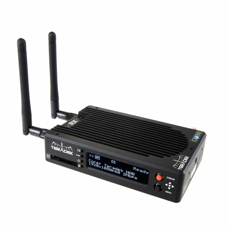 Teradek CUBE-775 HEVC/AVC Decodeur SDI/HDMI GbE AC-WiFi USB