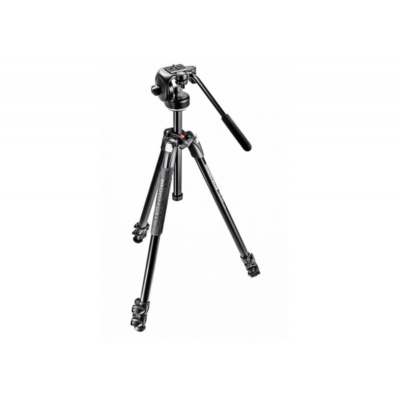 Manfrotto MK290XTA3-2W 290 Xtra, Kit Trépied alu Rotule fluide 128RC