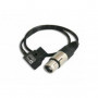 Hawk-Woods - Power-Con 2-pin Plug (mâle) - XLR 4-pin (femelle) 50cm