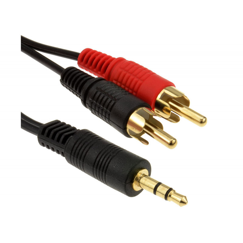 Cordon Jack 3.5 st/2 RCA MM 3m