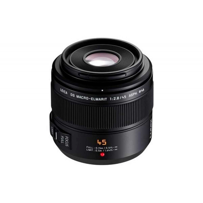 Panasonic H-ES045E Objectif Leica DG Elmarit 45 mm f/2.8