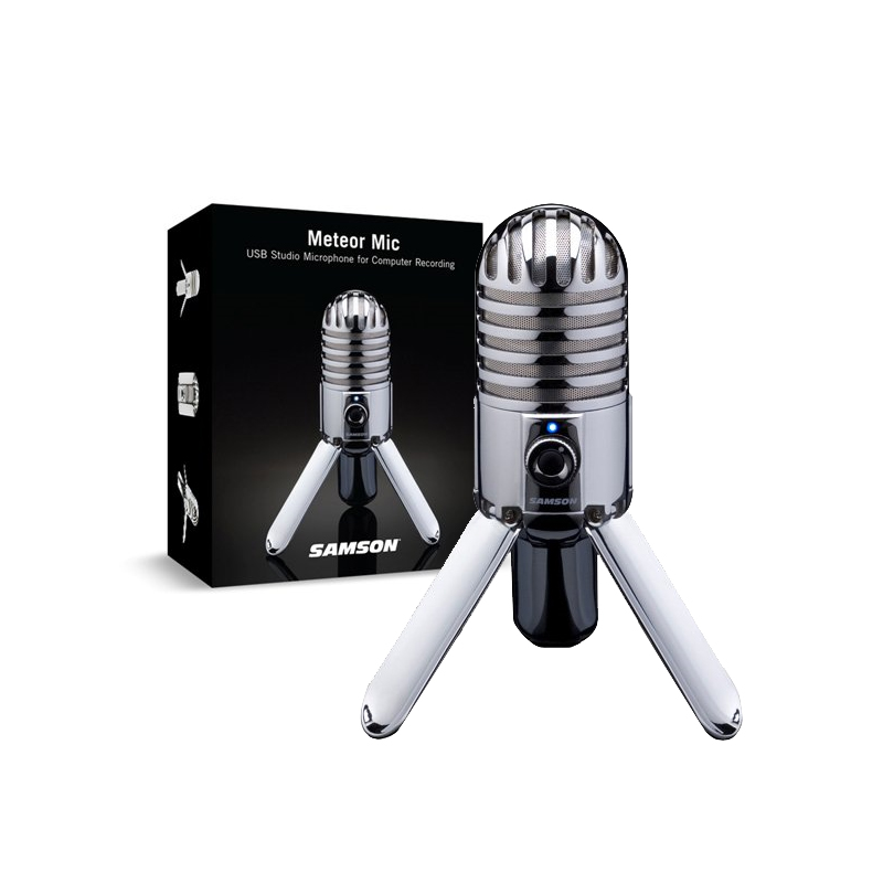 Samson METEOR MIC - Microphone à condensateur USB cardioïde