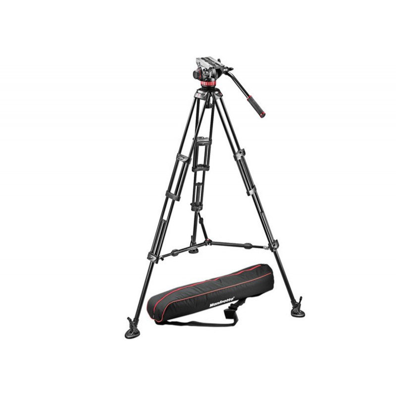 Manfrotto MVH502A.546BK-1 Kit Trépied - Rotule video fluide