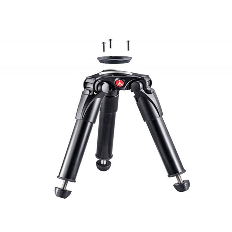 Manfrotto MVT535HH Trépied de table video Hi Hat, bol 60-75 mm