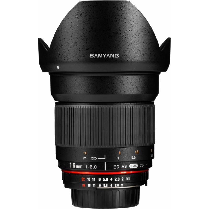 Samyang Objectif 16mm F2 ED AS UMC CS Sony E