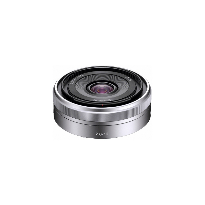 Sony SEL16F28 Objectif grand angle ultra-plat E 16 mm F2.8 / APS-C