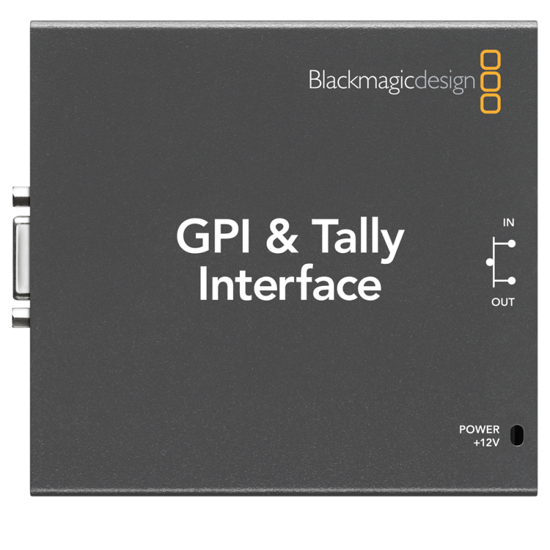 Blackmagic GPI and Tally Interface