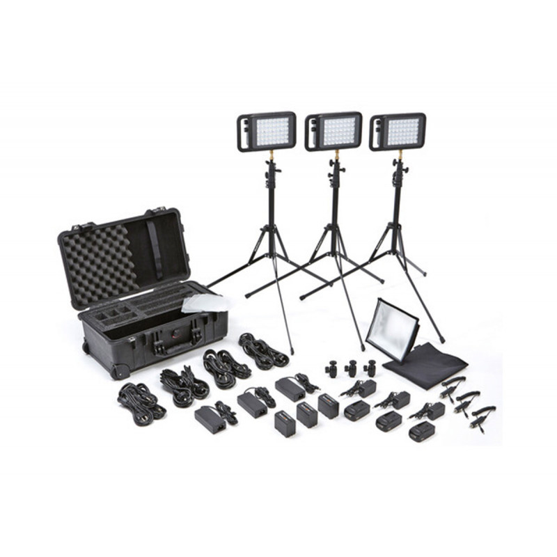 Litepanels Litepanels Lykos+ BiColor Flight Kit