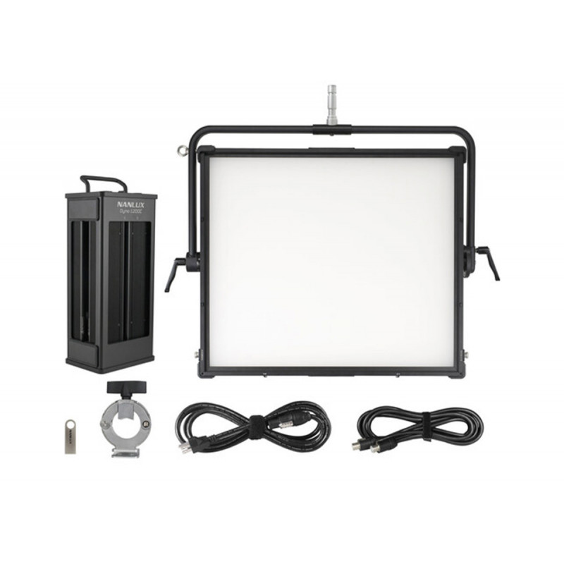 Nanlux DYNO 1200C RGBWW Soft Panel Light with Flight case