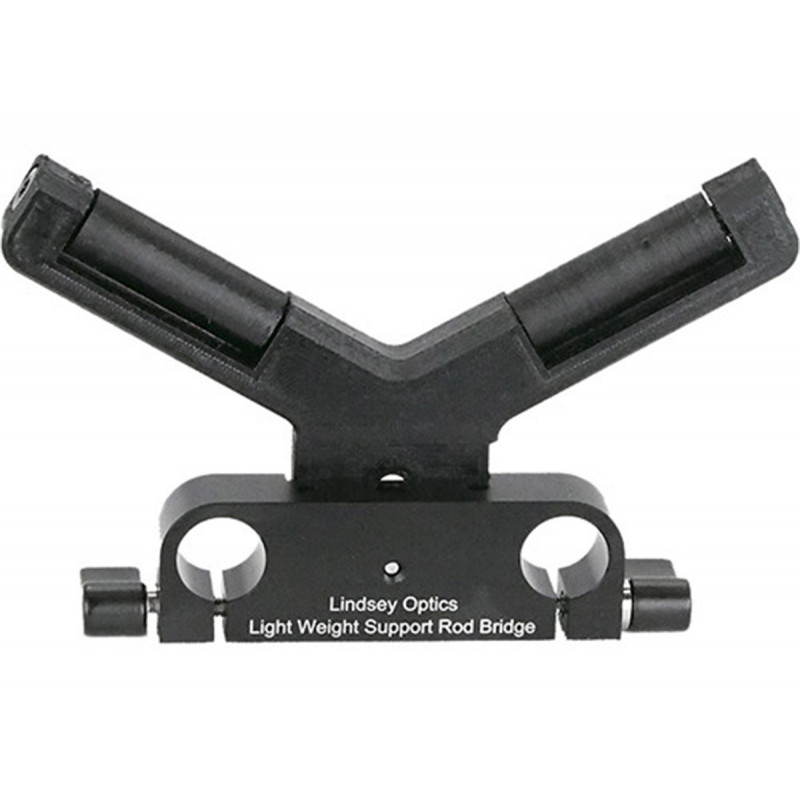 Lindsey Lightweight Support Rod Bridge with V-Block