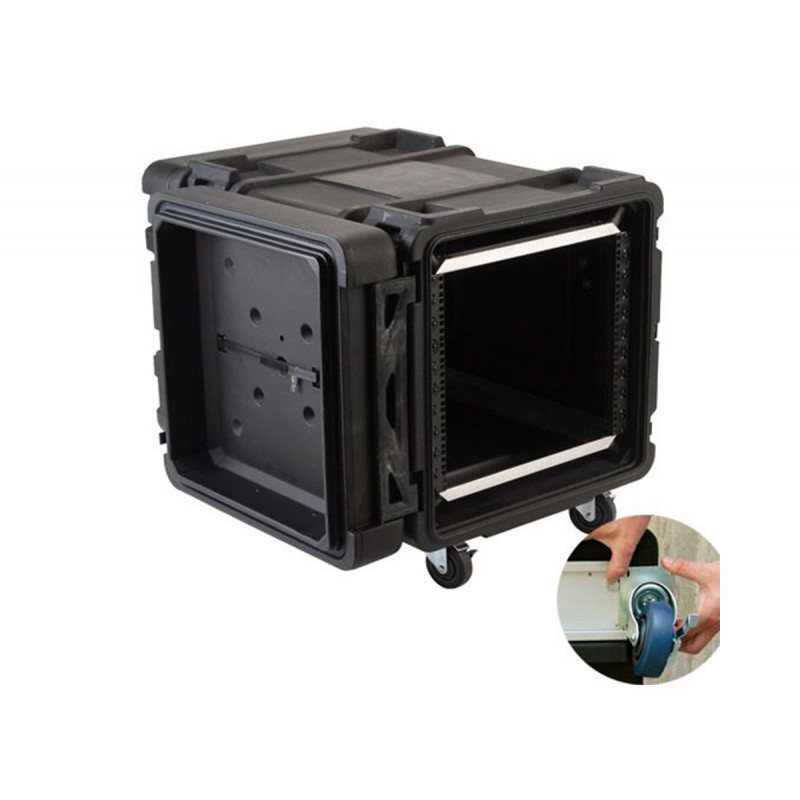 SKB roto shock mount rack10u serie hd28