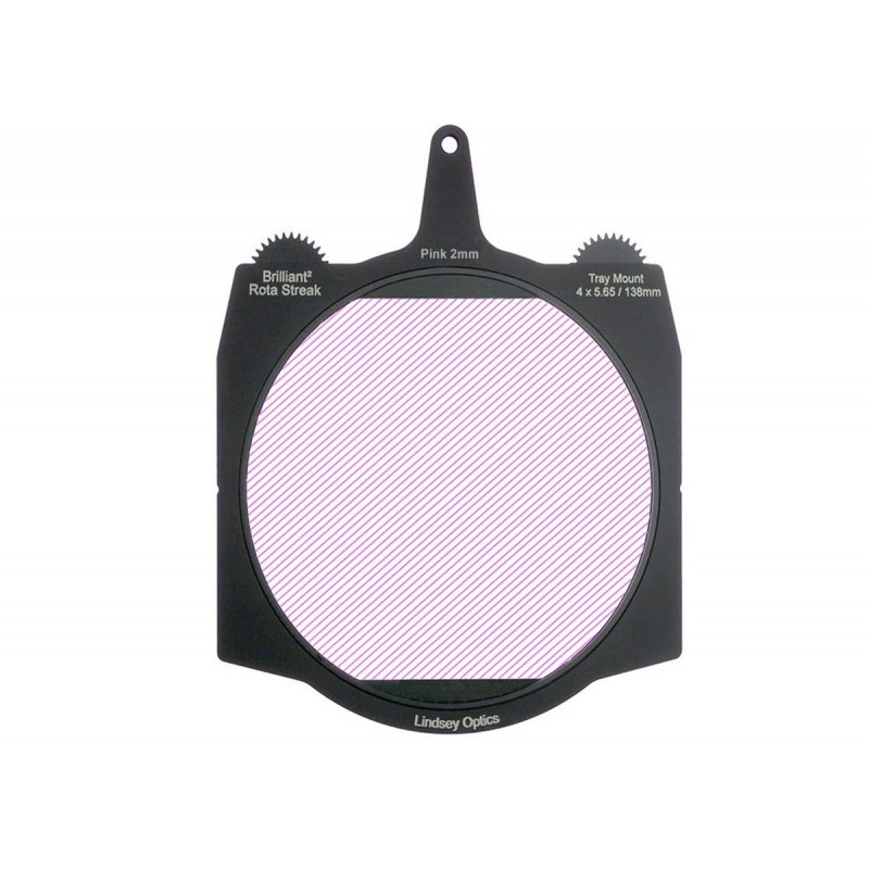 Lindsey Brilliant 4x5.65" Rota-Streak PINK 2mm