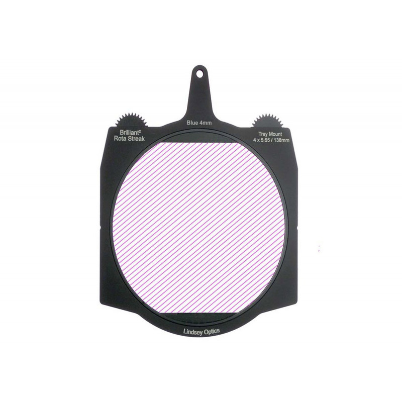 Lindsey Brilliant 4x5.65" Rota-Streak PINK 4mm