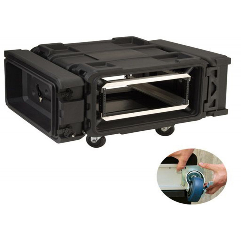 SKB roto shock mount rack4u serie hd24