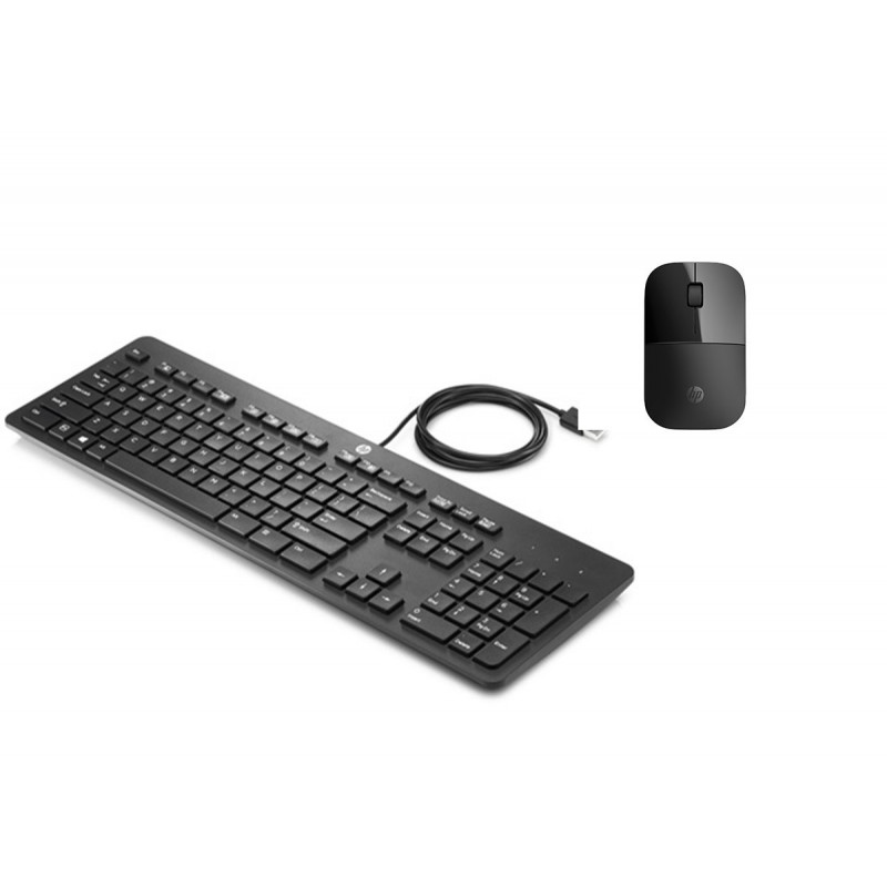 HP Enterprise Clavier et Souris HPE - Clavier USB Câble Souris USB