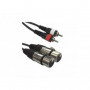 American DJ AC-XF-2R/1,5 2x XLR female to 2 x RCA 1,