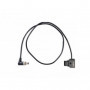 IndiPro D-Tap to Locking DC 2.1mm Right Angle Cable (24")