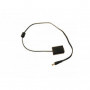 IndiPro 2.5mm Male Power Cable to Sony NP-FW50 Dummy Battery