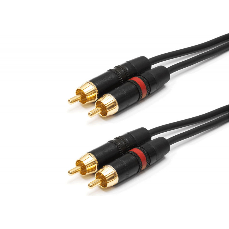 Tesca Cordon Amazone Jack 3,5 St M / 2 RCA M 20M