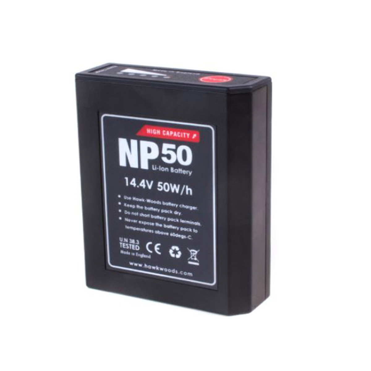 Hawk-Woods - 14.4V 50Wh NP1 Lithium-Ion Battery