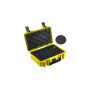 B&W Valise Type 500 Jaune Insert mousse