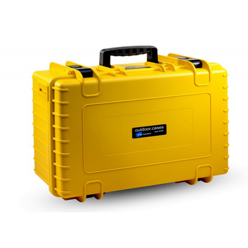 B&W Valise Type 6000 Jaune Insert mousse