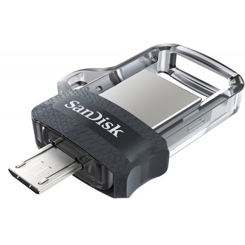 SanDisk Clé USB/Micro-USB 3.0 Ultra Dual Drive m3.0 16Go OTG 130MB/s