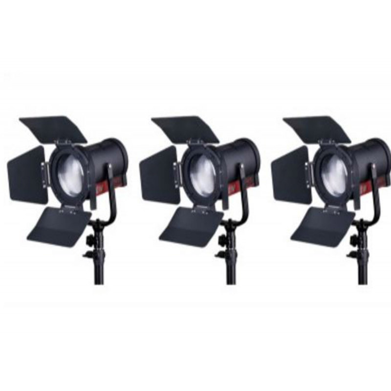 Swit FL-C60D Ensemble de projecteur 3 x 60W LED 25000Lux, V-Mount