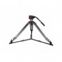 Coman DF25Q7Plus Trepied video en carbon  905-1710 mm jusqu'a 12Kg