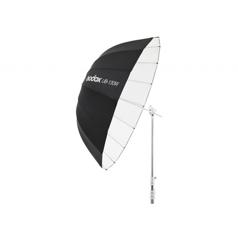 Godox UB-130W - Parabolic refletive studio umbrella white 130cm