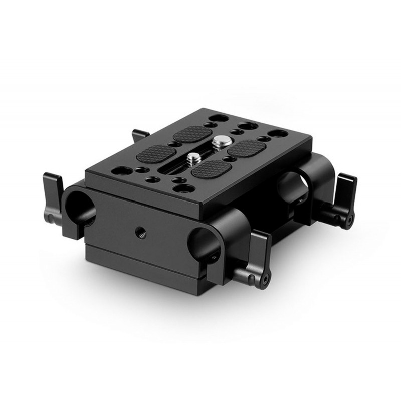 SmallRig 1798 Baseplate avec 2 emplacements serrage pour tige 15mm