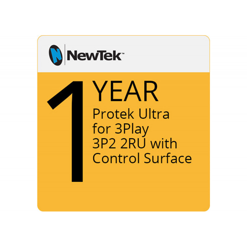 Vizrt ProTek Ultra for 3Play 3P2 2RU with CS