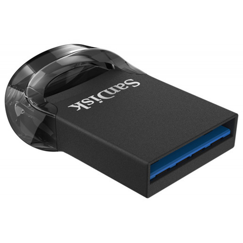 SanDisk Clé USB 3.1 Gen1 Ultra Fit 16Go 130MB/s Noir