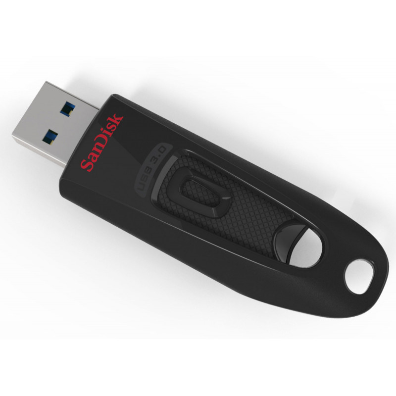 SanDisk Clé USB 3.0 Ultra 256Go 100MB/s Noir