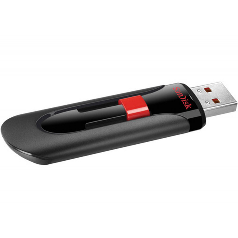 SanDisk Clé USB 3.0 Cruzer Glide 64Go Noir