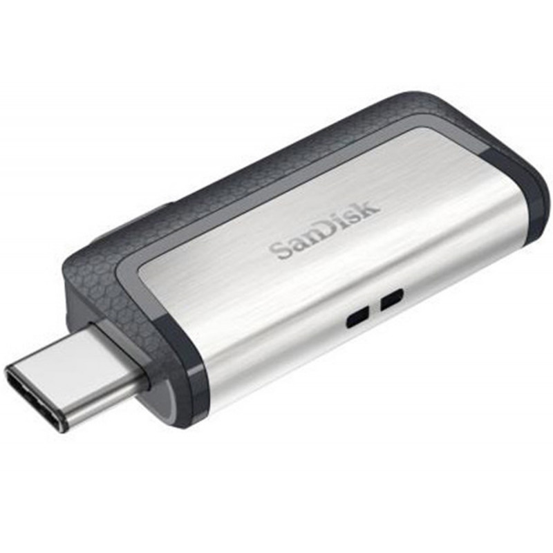 SanDisk Clé USB/Type C 3.1 "Ultra Dual Drive", 16Go, 130MB/s, Noir