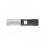 SanDisk Clé iXpand - USB 3.0 / Lightning, 16 Go, PC & IOS